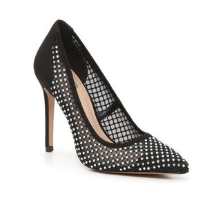 Mix No 6 Dinna Mesh Pump Black Womens 6